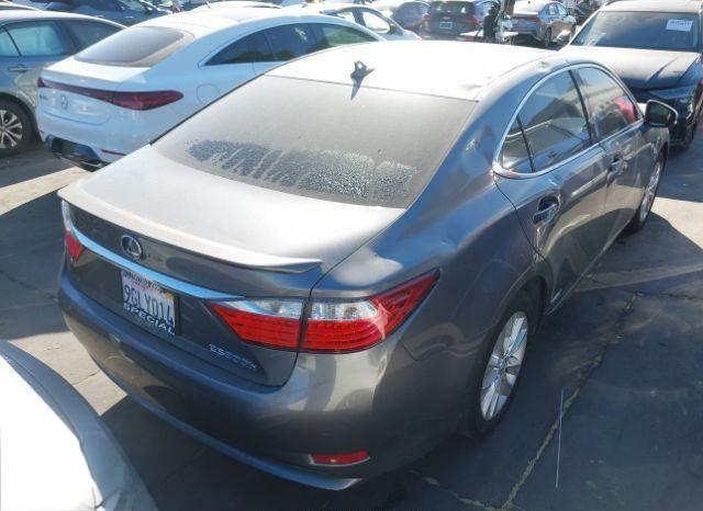 2015 Lexus ES300h | Gray | 2.5L | VIN: JTHBK1GG1F2181634