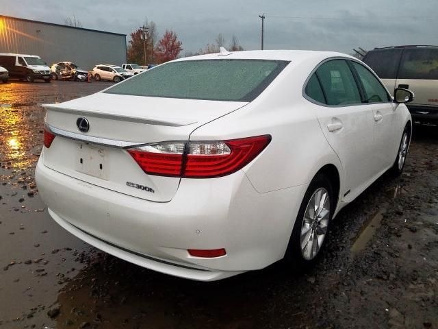 2014 Lexus ES300h | White | 2.5L | VIN: JTHBW1GGXE2056411
