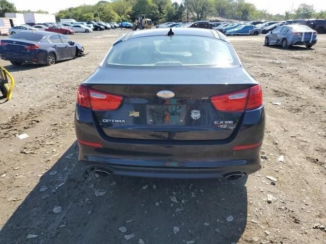 2014 Kia Optima | Black | 2.4L | VIN: 5XXGN4A76EG308041