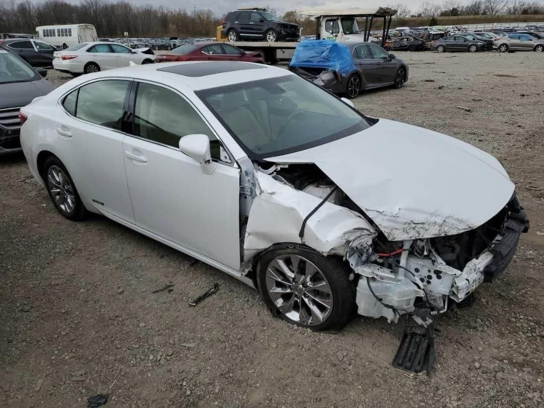 2014 Lexus ES300h | White | 2.5L FWD | VIN: JTHBK1GG5E2129096