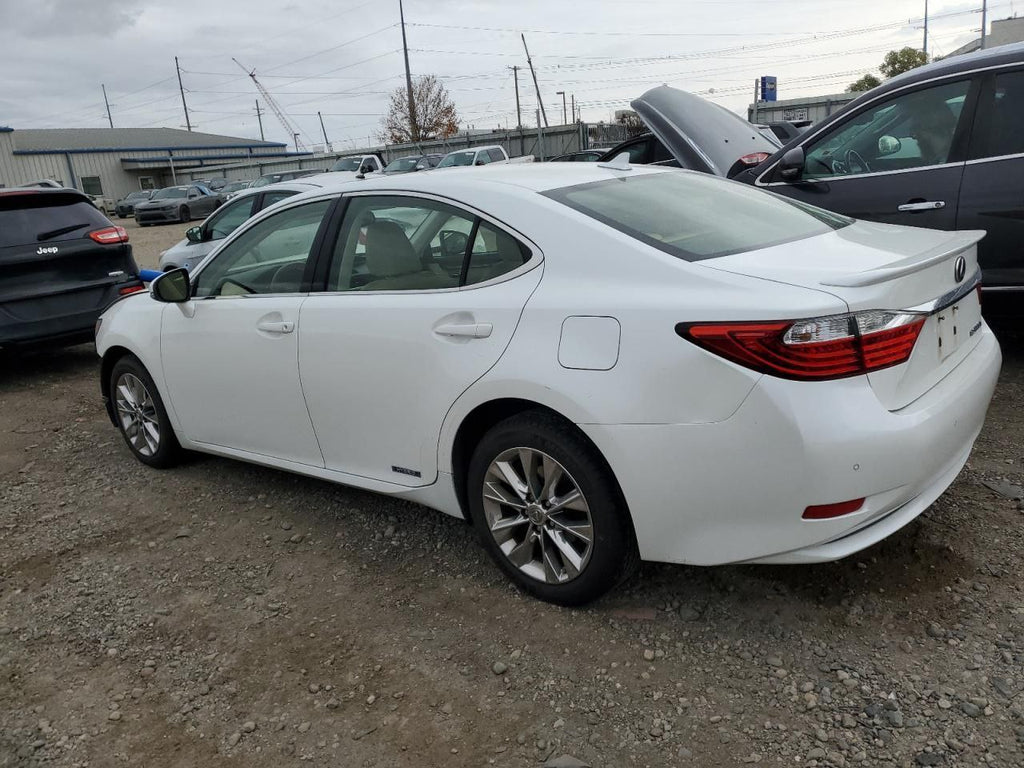 2014 Lexus ES300h | White | 2.5L FWD | VIN: JTHBK1GG5E2129096