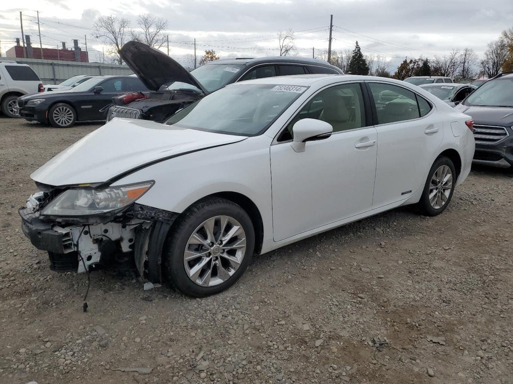 2014 Lexus ES300h | White | 2.5L FWD | VIN: JTHBK1GG5E2129096